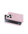Apple İphone 15 Pro Max Regal Magsafe Standlı Kapak - Açık Pembe