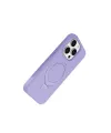 Apple İphone 15 Pro Max Regal Magsafe Standlı Kapak - Lila