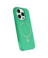 Apple İphone 15 Pro Max Regal Magsafe Standlı Kapak - Yeşil