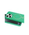 Apple İphone 15 Pro Max Regal Magsafe Standlı Kapak - Yeşil