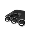 Apple İphone 15 Pro Raze Metal Kamera Lens - Gümüş