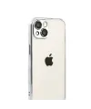 Apple İphone 15 Razer Lensli Silikon - Gümüş