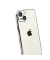 Apple İphone 15 Razer Lensli Silikon - Titan Gri