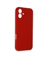 Apple iPhone 16 Kılıf First Silikon - Kırmızı