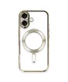 Apple İphone 16 Kılıf Kross Magneticsafe Kapak - Gold
