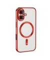 Apple İphone 16 Kılıf Kross Magneticsafe Kapak - Kırmızı