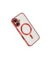 Apple İphone 16 Kılıf Kross Magneticsafe Kapak - Kırmızı