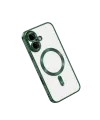 Apple İphone 16 Kılıf Kross Magneticsafe Kapak - Koyu Yeşil