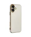 Apple İphone 16 Kılıf Volet Silikon - Beyaz