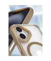 Apple iPhone 16 Plus Kılıf Enka Magsafe Silikon Kılıf - Desert