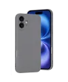 Apple İphone 16 Plus Kılıf First Silikon - Gri