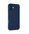 Apple iPhone 16 Plus Kılıf First Silikon - Lacivert
