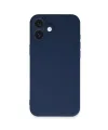 Apple iPhone 16 Plus Kılıf First Silikon - Lacivert
