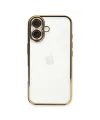 Apple İphone 16 Plus Kılıf Razer Lensli Silikon - Gold