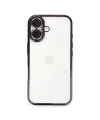 Apple İphone 16 Plus Kılıf Razer Lensli Silikon - Mor