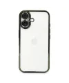 Apple İphone 16 Plus Kılıf Razer Lensli Silikon - Yeşil