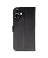 Apple iPhone 16 Plus Kılıf Trend S Plus Kapaklı Kılıf - Siyah