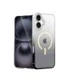 Apple iPhone 16 Plus Pummel Shiny Magsafe Kapak - Siyah