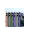 Apple İphone 16 Pro Kılıf Elegant Kapak - Pudra