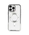 Apple İphone 16 Pro Kılıf Kross Magneticsafe Kapak - Gümüş