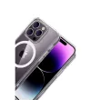 Apple İphone 16 Pro Max Combo Sert Şeffaf Magsafe Kapak - Şeffaf
