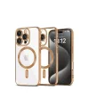 Apple İphone 16 Pro Max Kılıf Kross Magneticsafe Kapak - Çöl Titanyum