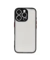 Apple iPhone 16 Pro Max Kılıf Montreal Silikon Kapak - Siyah