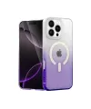 Apple İphone 16 Pro Pummel Shiny Magsafe Kapak - Mor