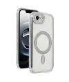 Apple iPhone 16E Joke Simli Magneticsafe Kılıf - Gümüş