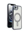 Apple İphone 16e Joke Simli Magneticsafe Kılıf - Siyah