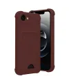 Apple İphone 16e Kelvin Kartvizitli Silikon - Bordo