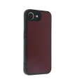 Apple iPhone 16E Kılıf Aras Deri Kapak - Bordo