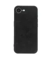 Apple iPhone 16E Kılıf Aras Deri Kapak - Siyah