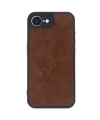Apple iPhone 16E Kılıf Aras Deri Kapak - Taba