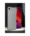 Apple iPhone 16E Kılıf Auto Focus Karbon Kapak - Gri