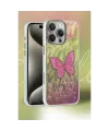 Apple iPhone 16E Kılıf Blade Aynalı Desenli Kapak - Desen 5