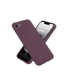 Apple iPhone 16E Kılıf First Silikon - Mürdüm