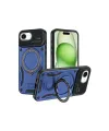 Apple İphone 16e Kılıf Joy Lens Standlı Kapak - Lacivert
