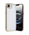 Apple İphone 16e Kılıf Razer Lensli Silikon - Gold