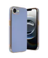 Apple iPhone 16E Kılıf Volet Silikon - Mavi