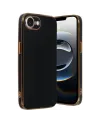 Apple iPhone 16E Kılıf Volet Silikon - Siyah