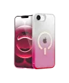 Apple iPhone 16E Pummel Shiny Magsafe Kapak - Pembe