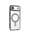 Apple iPhone 17 Air Joke Simli Magneticsafe Kılıf - Derin Mor