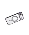 Apple İphone 17 Air Joke Simli Magneticsafe Kılıf - Derin Mor