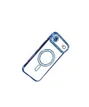 Apple İphone 17 Air Joke Simli Magneticsafe Kılıf - Mavi