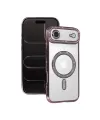 Apple İphone 17 Air Joke Simli Magneticsafe Kılıf - Pembe