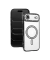 Apple İphone 17 Air Joke Simli Magneticsafe Kılıf - Siyah