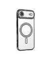 Apple İphone 17 Air Joke Simli Magneticsafe Kılıf - Siyah