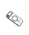 Apple İphone 17 Air Joke Simli Magneticsafe Kılıf - Siyah