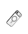 Apple İphone 17 Air Joke Simli Magneticsafe Kılıf - Siyah
